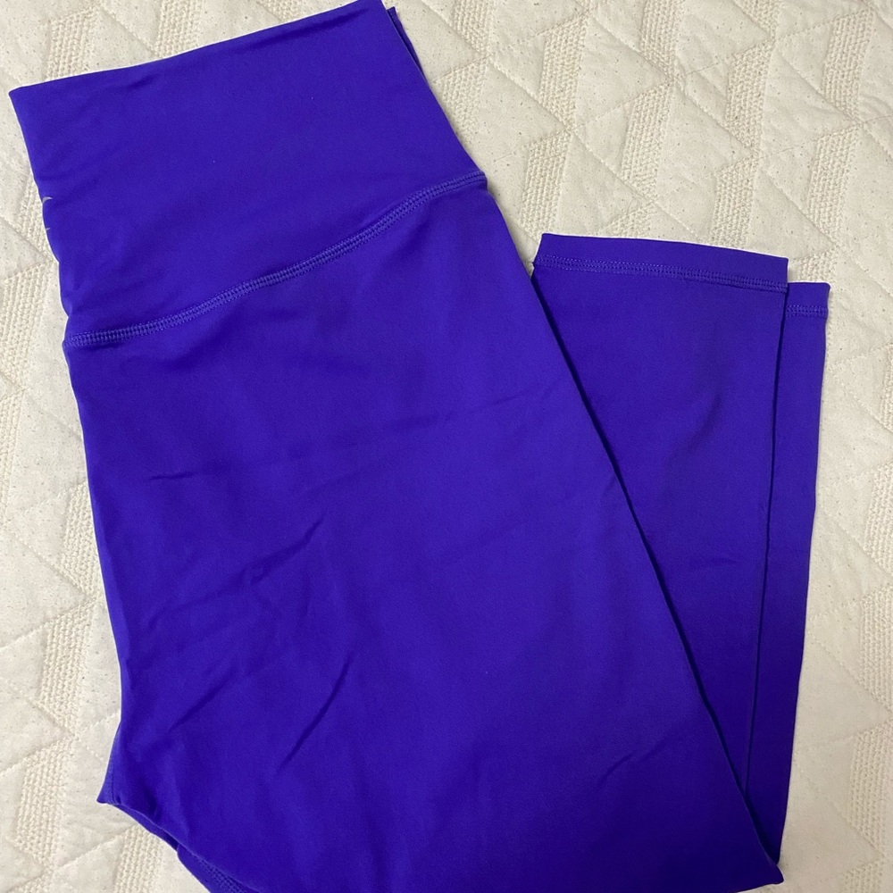 ZYIA Purple Ascend Hi-Rise Capri 20"